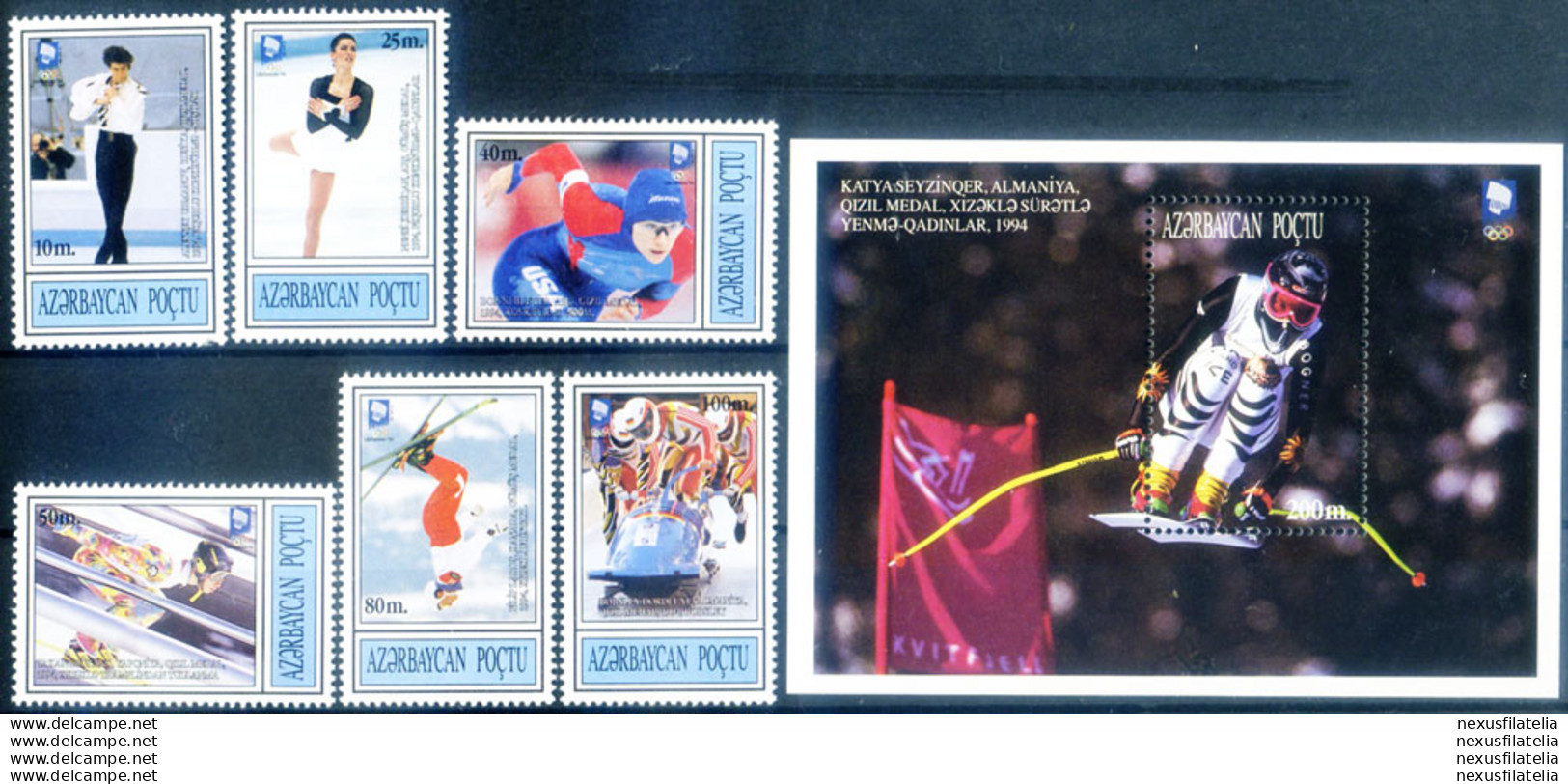 Sport. Olimpiadi Lillehammer 1995. - Azerbaïjan