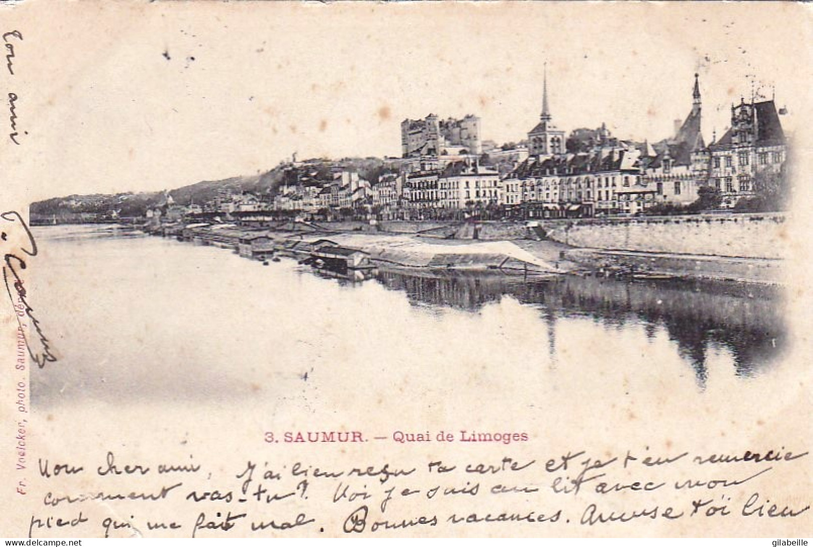 49 - SAUMUR -  Quai De Limoges - Saumur