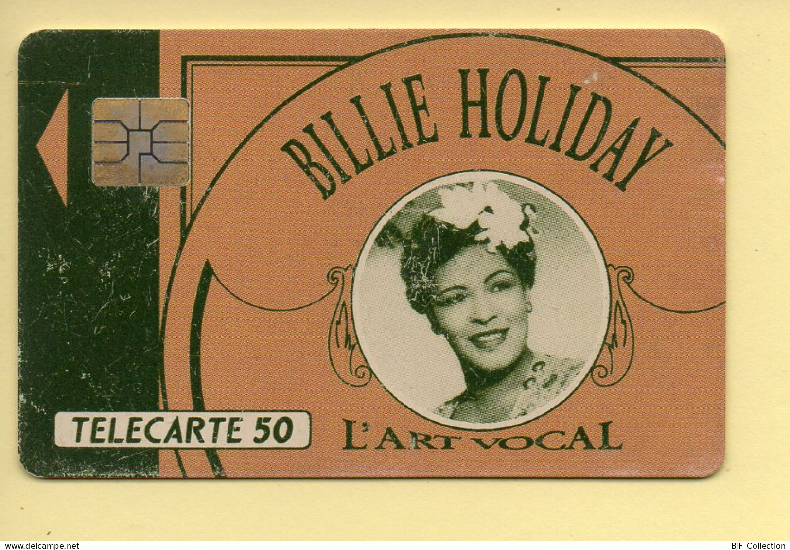 Télécarte 1991 : BILLIE HOLIDAY / 50 Unités / Numéro A 195448 / 09-91 (voir Puce Et Numéro Au Dos) - 1991