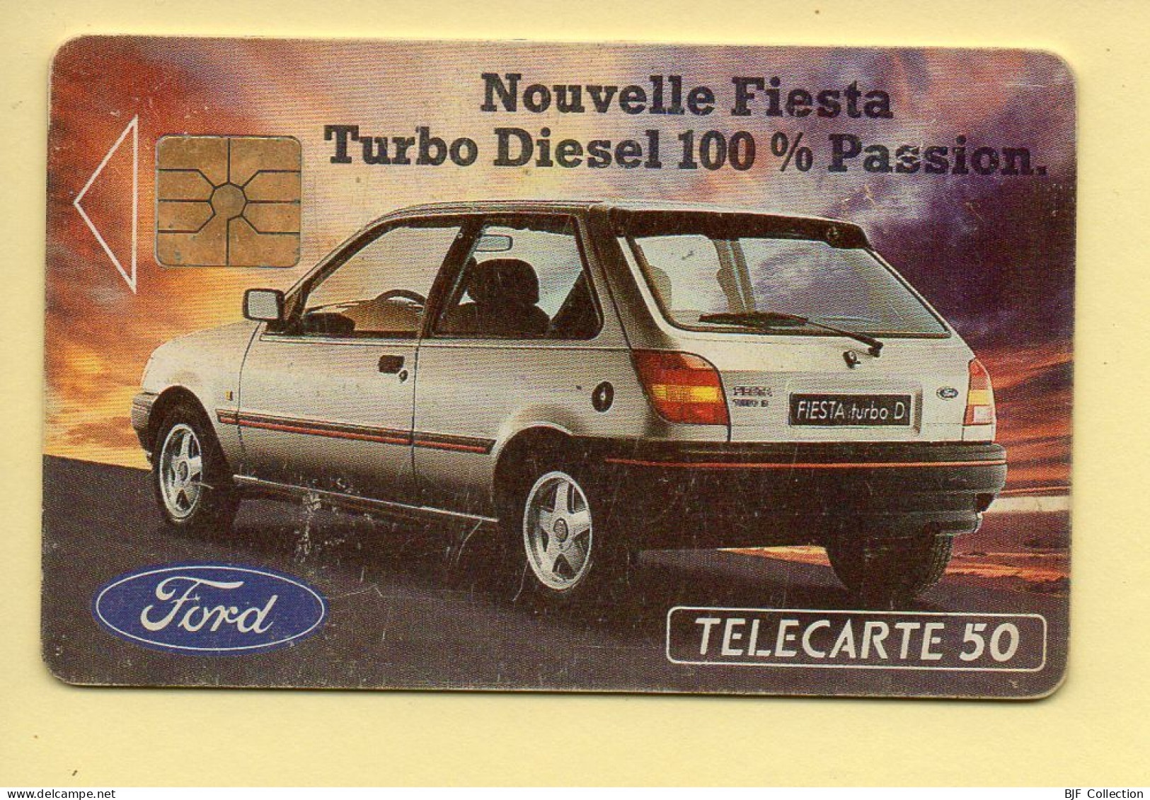Télécarte 1991 : FORD FIESTA / 50 Unités / Numéro B1612B / 07-91 (voir Puce Et Numéro Au Dos) - 1991