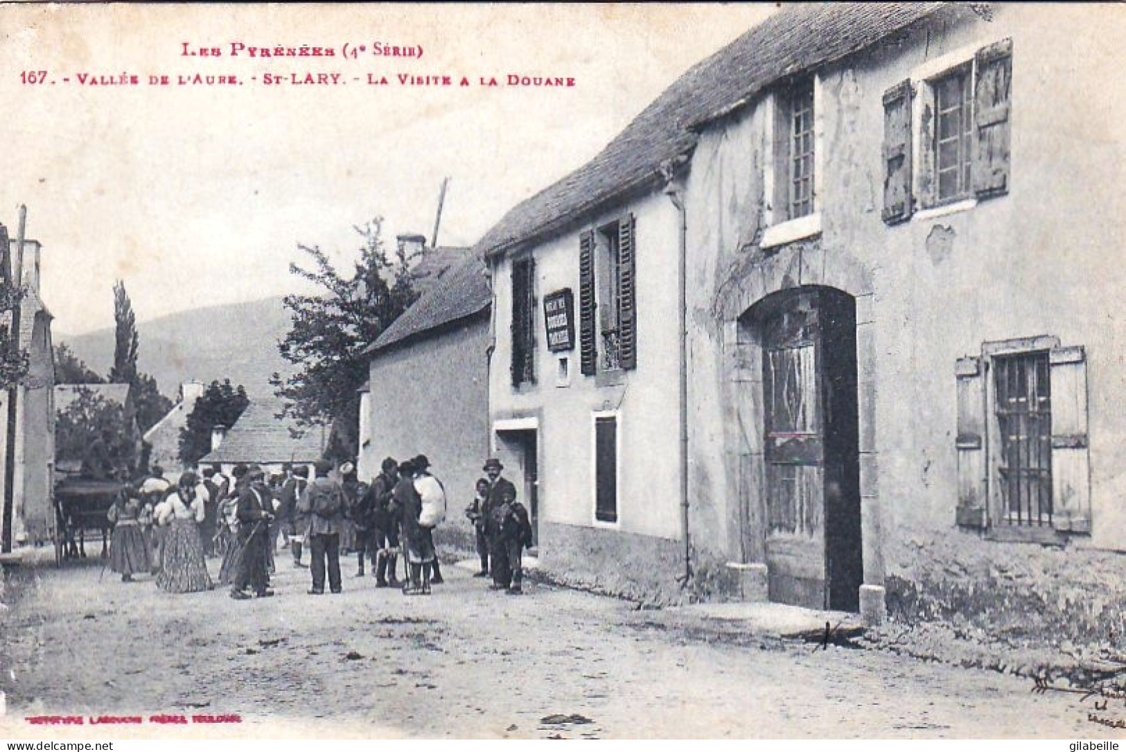 65 - Hautes Pyrénées - VALLEE D'AURE - SAINT-LARY - La Visite De La Douane - Sonstige & Ohne Zuordnung