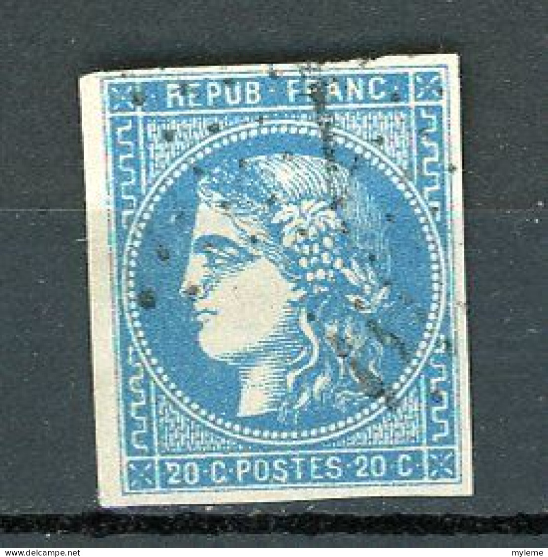 AW-13 France N° 45 A , B Ou C Oblitéré à 10% De La Cote.   A Saisir !!! - 1870 Bordeaux Printing
