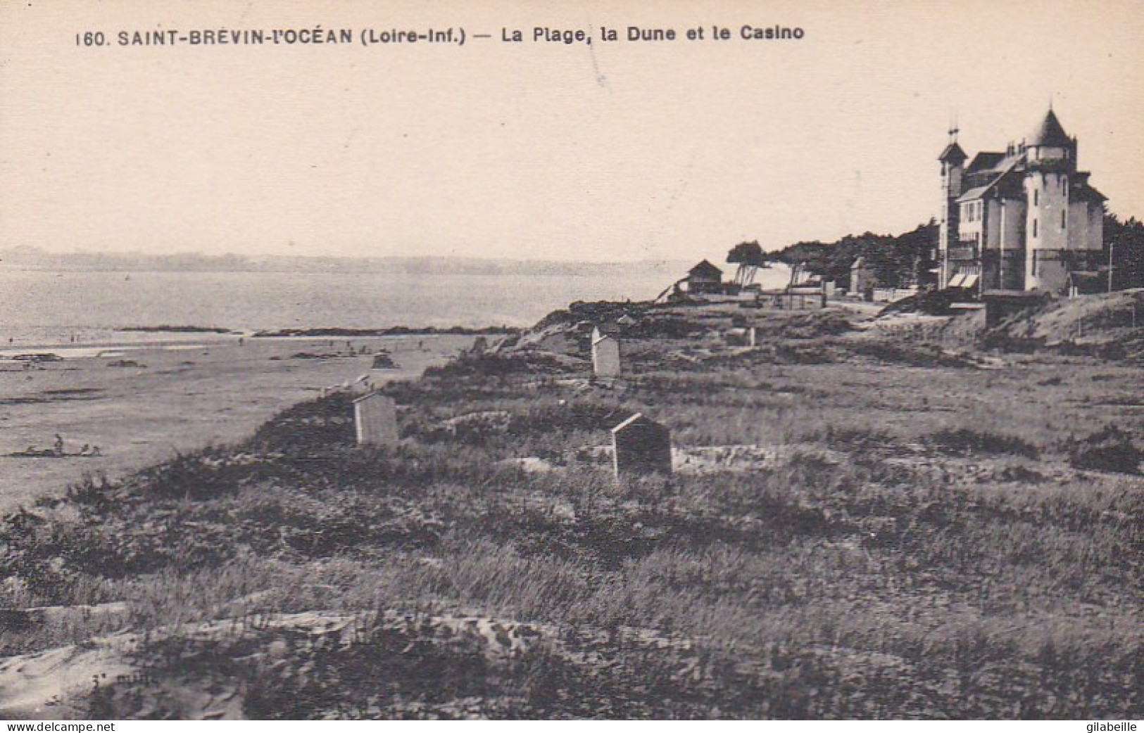 44 -  SAINT BREVIN L'OCEAN - La Plage , La Dune Et Le Casino - Saint-Brevin-l'Océan