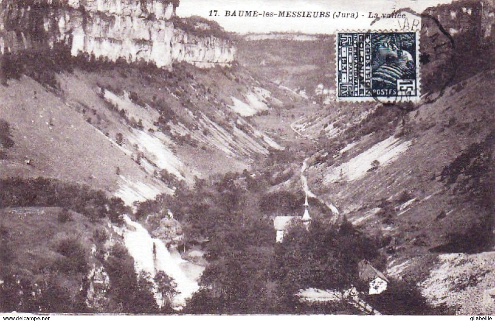 39 - BAUME Les MESSIEURS - La Vallée - Baume-les-Messieurs