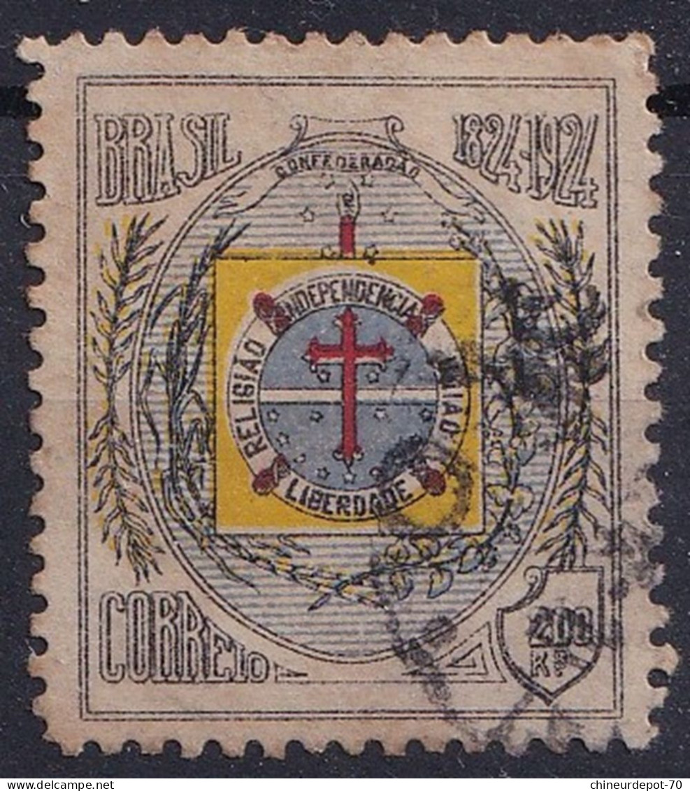 CONFÉDÉRÉ INDÉPENDANCE Brésil Brazil Brasil - Used Stamps