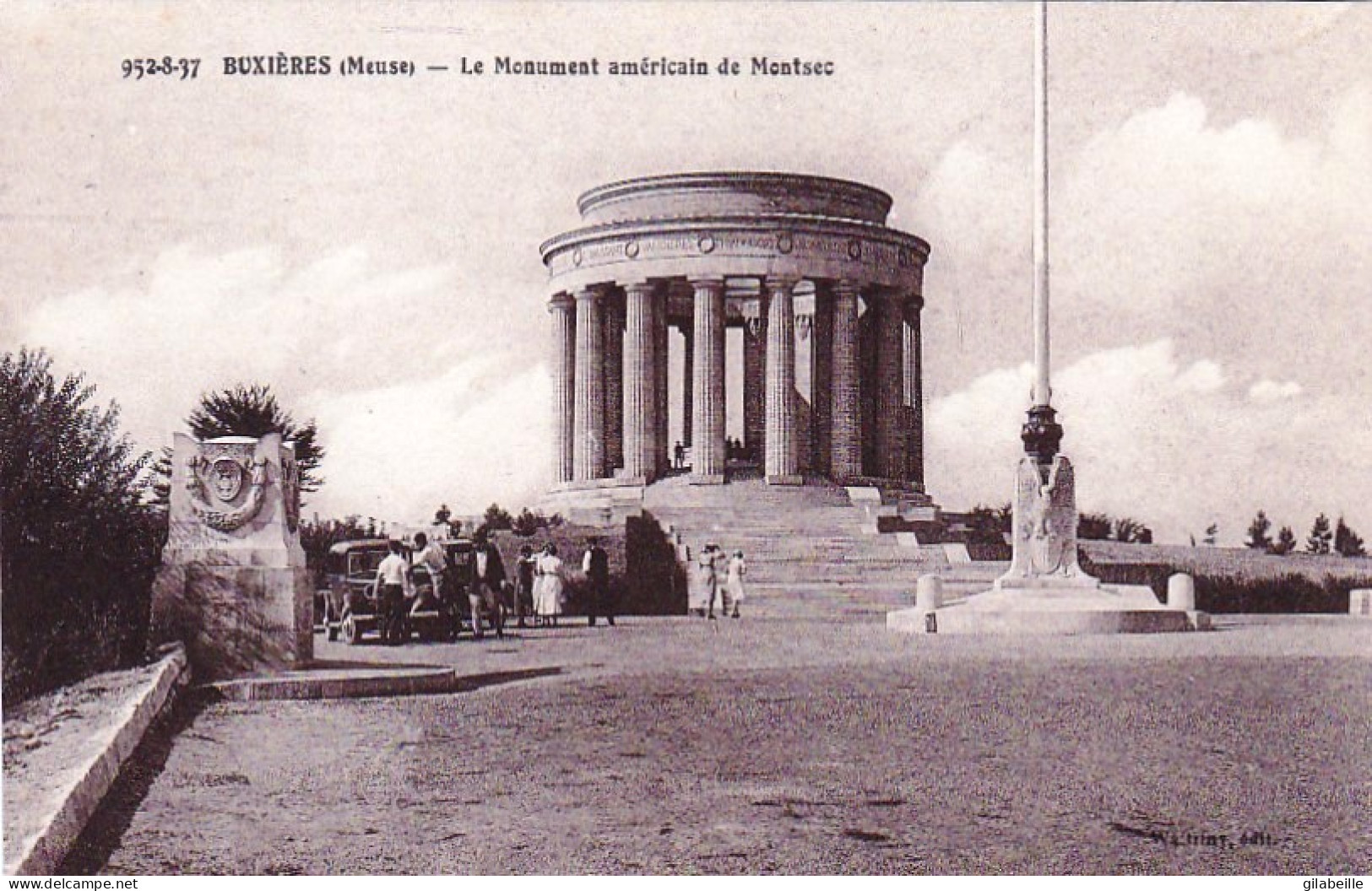 55 - BUXIERES - Le Monument Americain De Montsec - Otros & Sin Clasificación