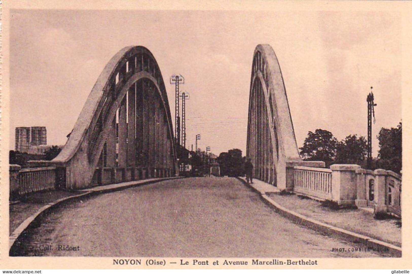 60 -  NOYON - Le Pont Et Avenue Marcellin Berthelot - Noyon