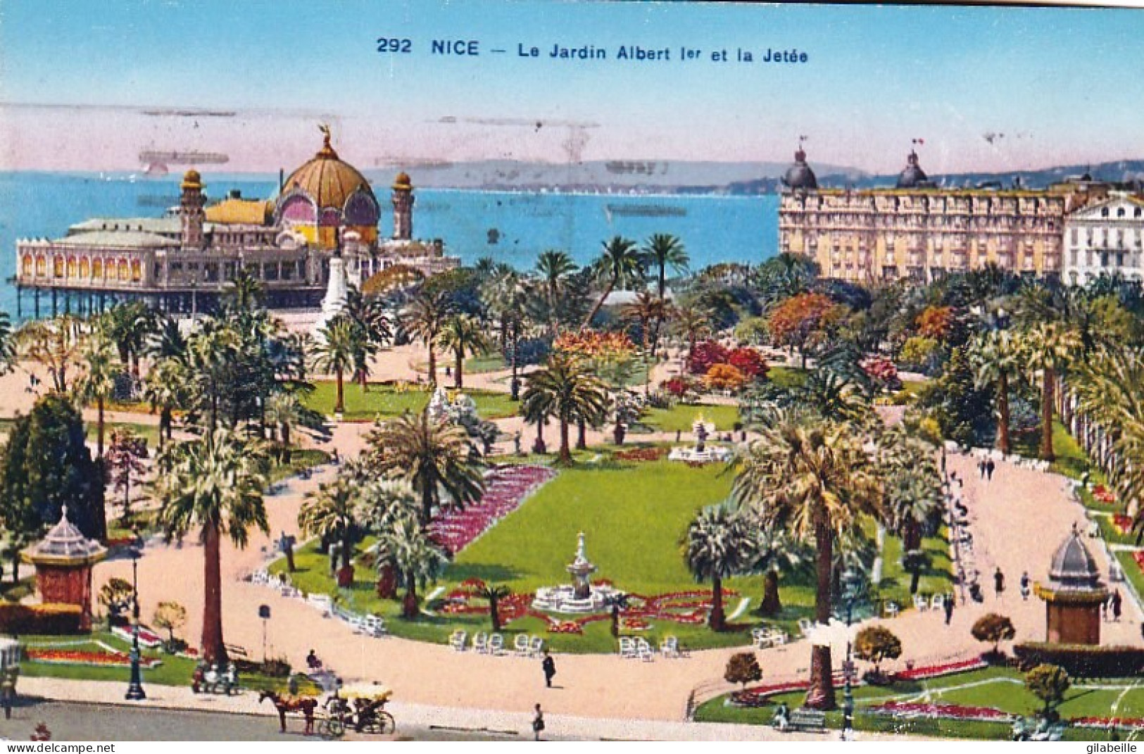 06 - NICE -  Le Jardin Albert 1er Et La Jetée - Plazas