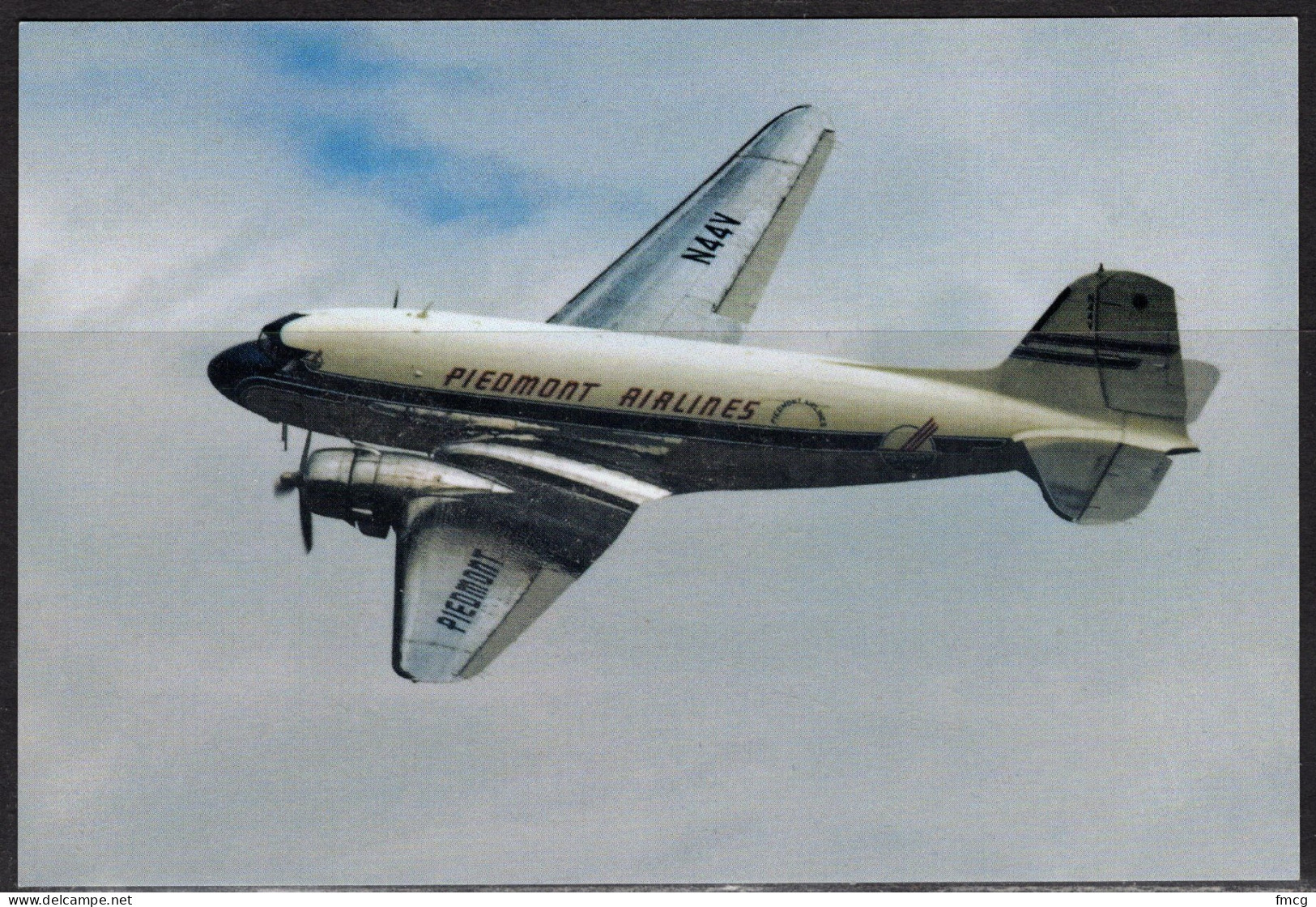 Piedmont Airlines, DC-3, Unused,  - 1946-....: Modern Era