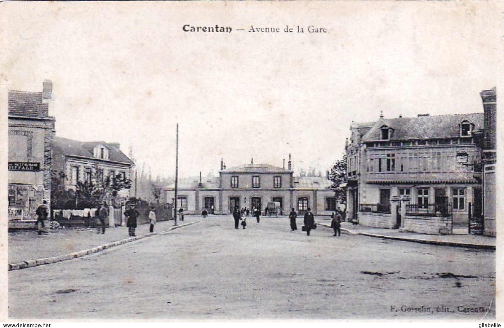 50 - CARANTAN - Avenue De La Gare - Carentan