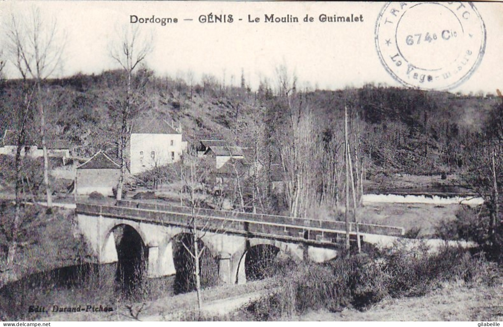 24 -  Dordogne -  GENIS -  Le Moulin De Guimalet - Otros & Sin Clasificación