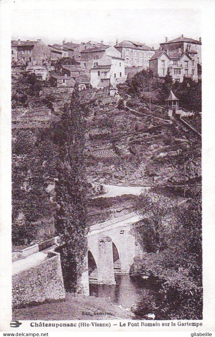 87 -  CHATEAUPONSAC - Le Pont Romain Sur La Gartempe - Chateauponsac