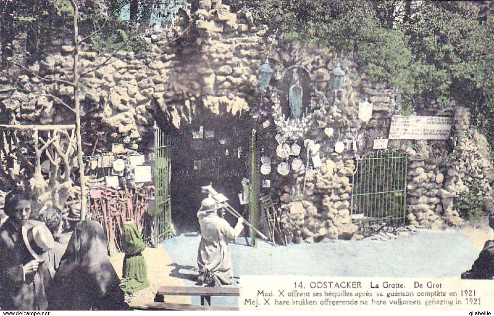 OOSTACKER - LOURDES - La Grotte - Gent