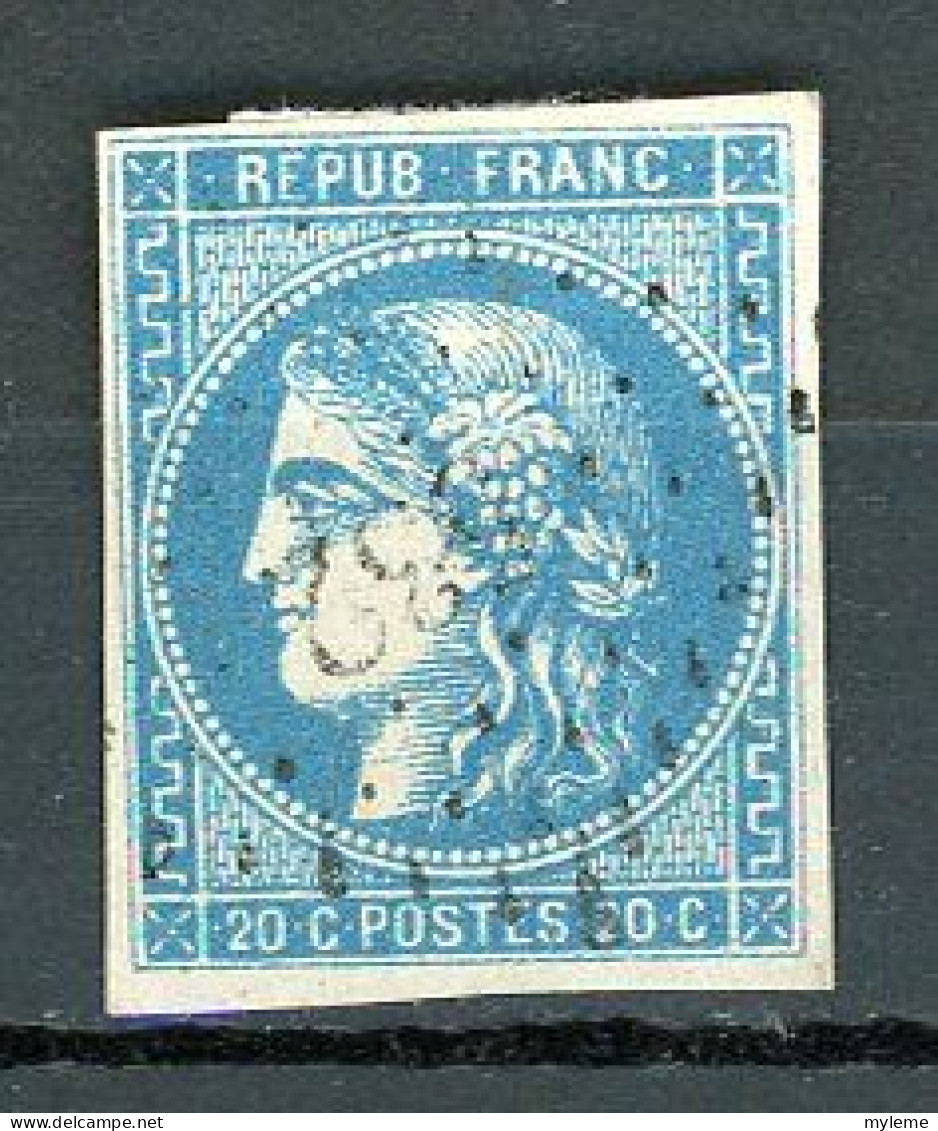 AW-13 France N° 45 A , B Ou C Oblitéré à 10% De La Cote.   A Saisir !!! - 1870 Bordeaux Printing