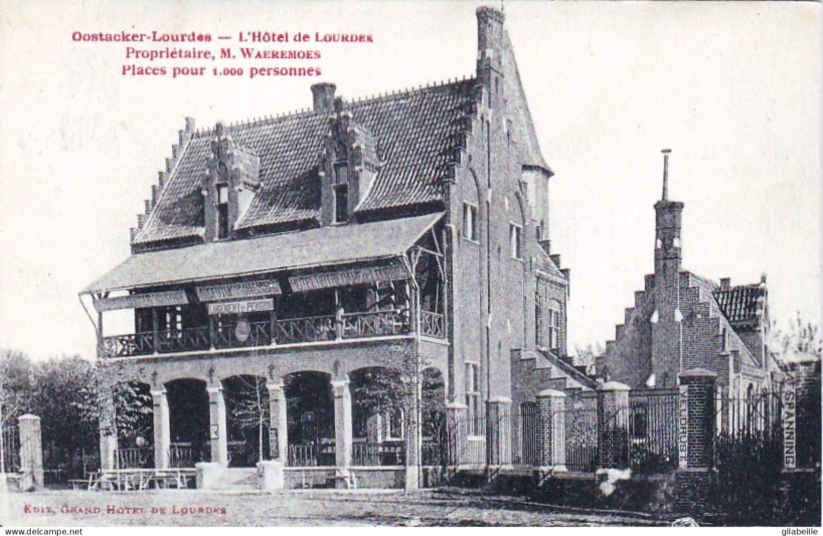 OOSTACKER - LOURDES -  L'hotel De Lourdes - Gent
