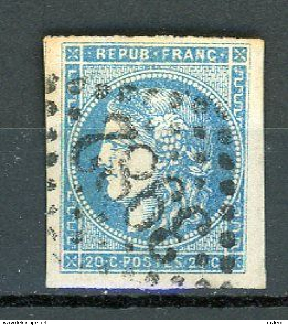 AW-13 France N° 45 A , B Ou C Oblitéré à 10% De La Cote.   A Saisir !!! - 1870 Bordeaux Printing