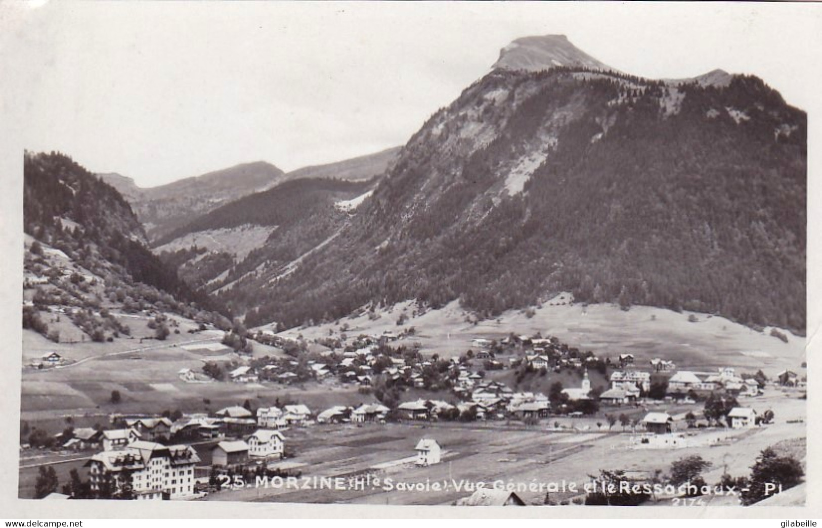 74 - MORZINE -  Vue Generale Et Le Rechassaux - Morzine