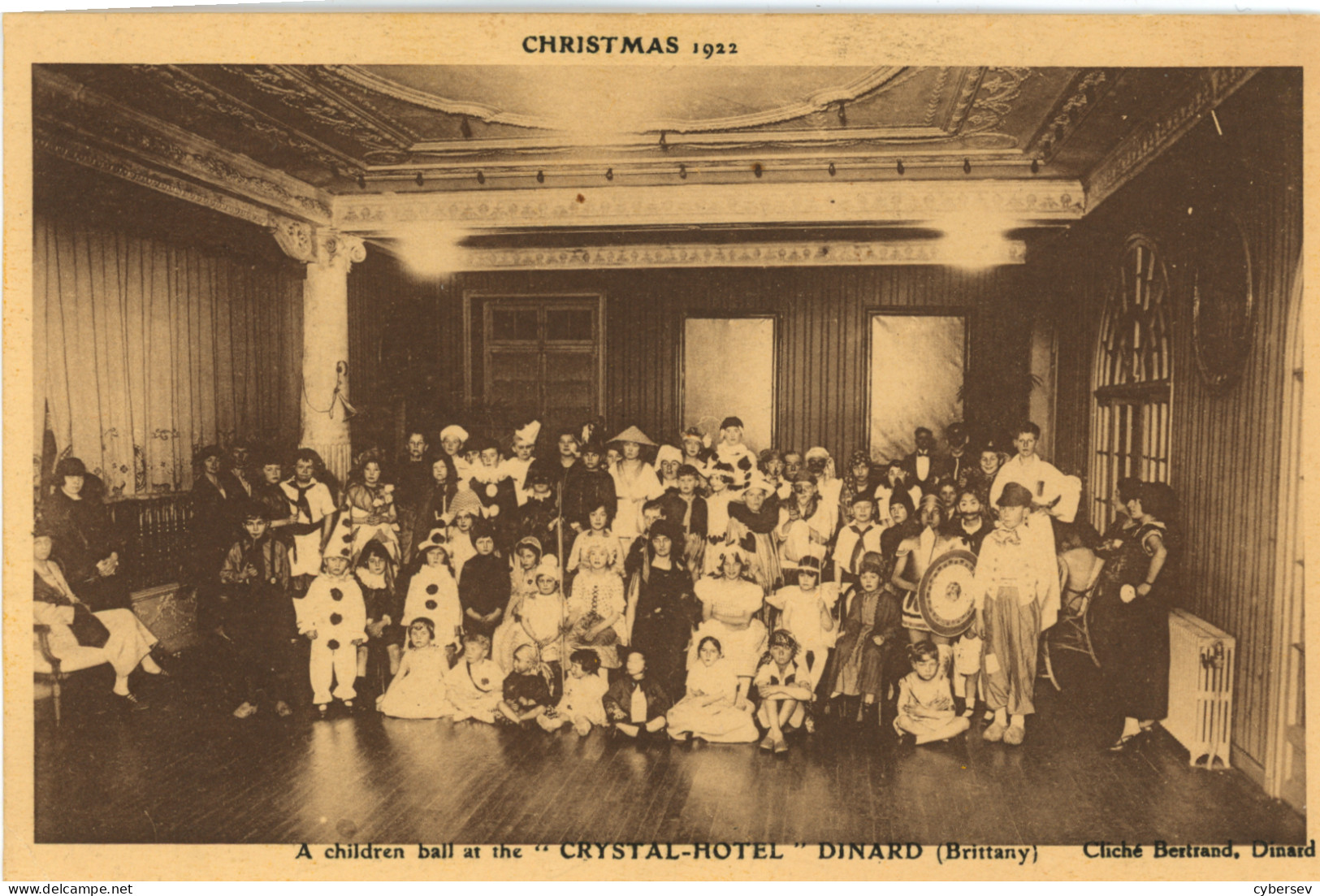 DINARD - A Children Ball At The "CRYSTAL-HOTEL" - Le Bal Des Enfants - Dinard