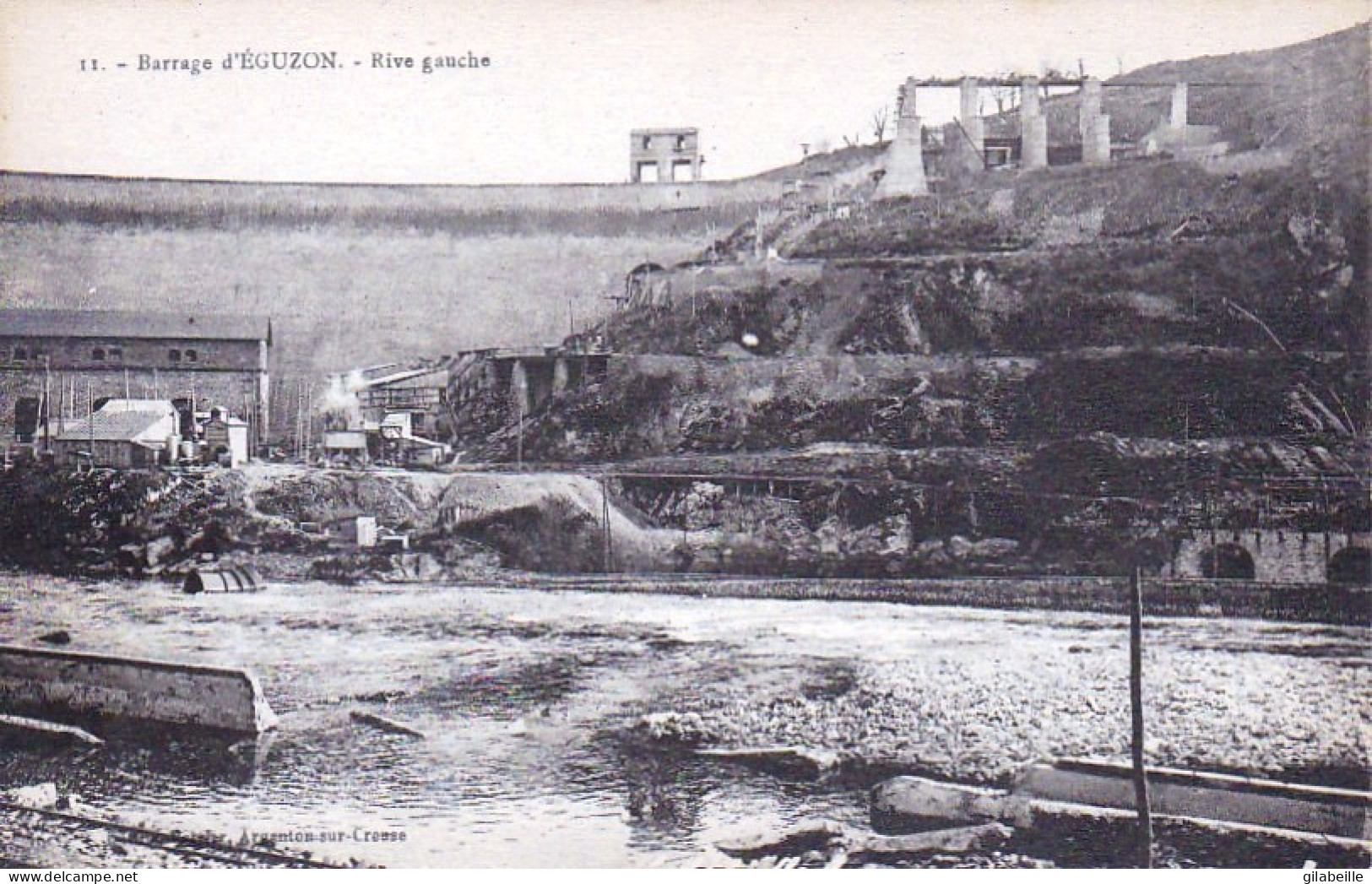 36 - EGUZON - Le Barrage - Rive Gauche - Other & Unclassified