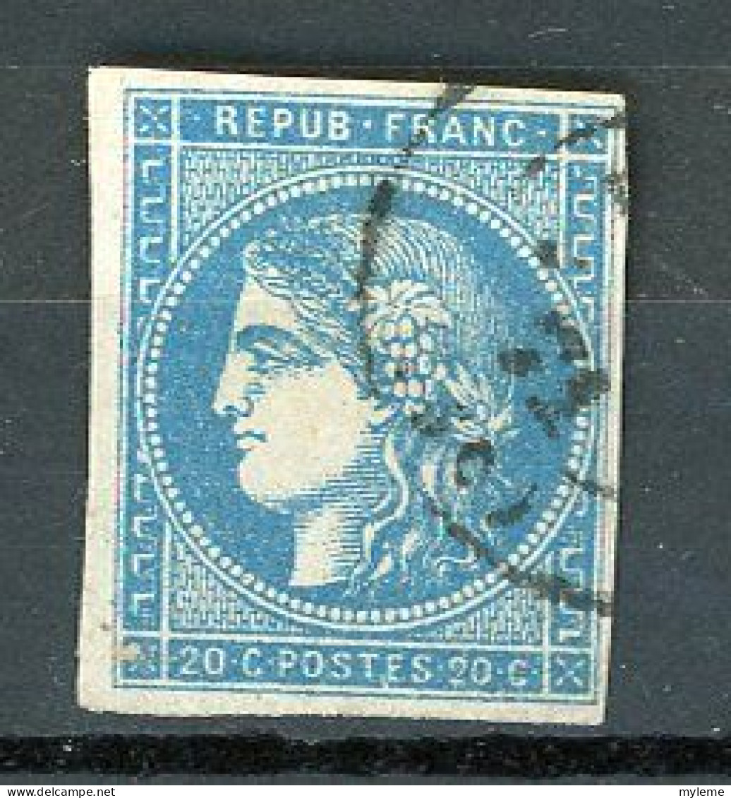 AW-13 France N° 45 A , B Ou C Oblitéré à 10% De La Cote.   A Saisir !!! - 1870 Bordeaux Printing