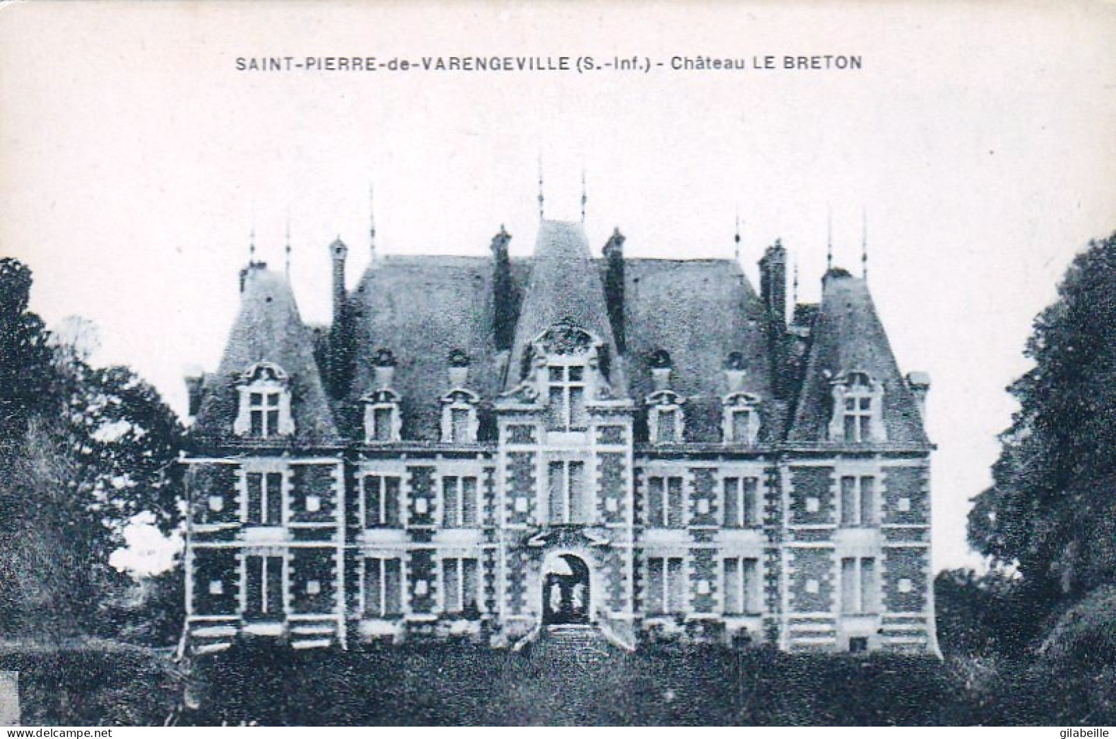 76 -  SAINT PIERRE De VARENGEVILLE - Chateau Le Breton - Other & Unclassified