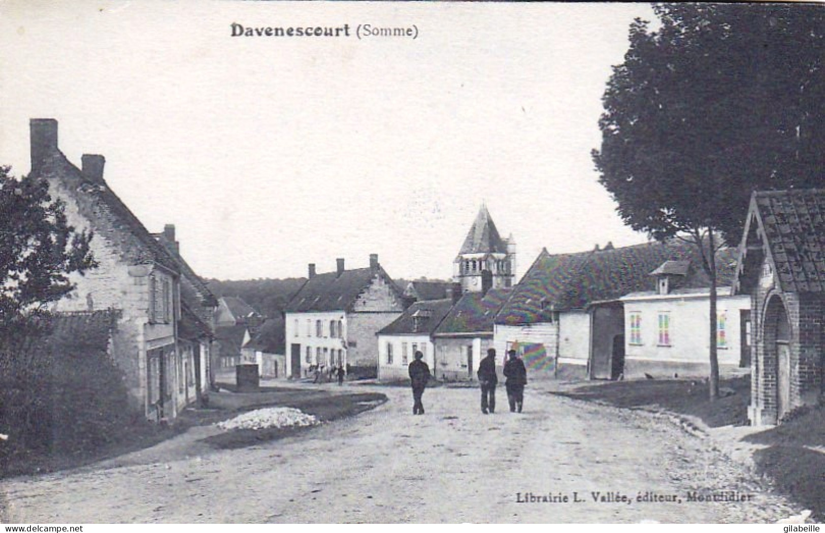 80 - Somme -  DAVENESCOURT - La Grande Rue - Otros & Sin Clasificación