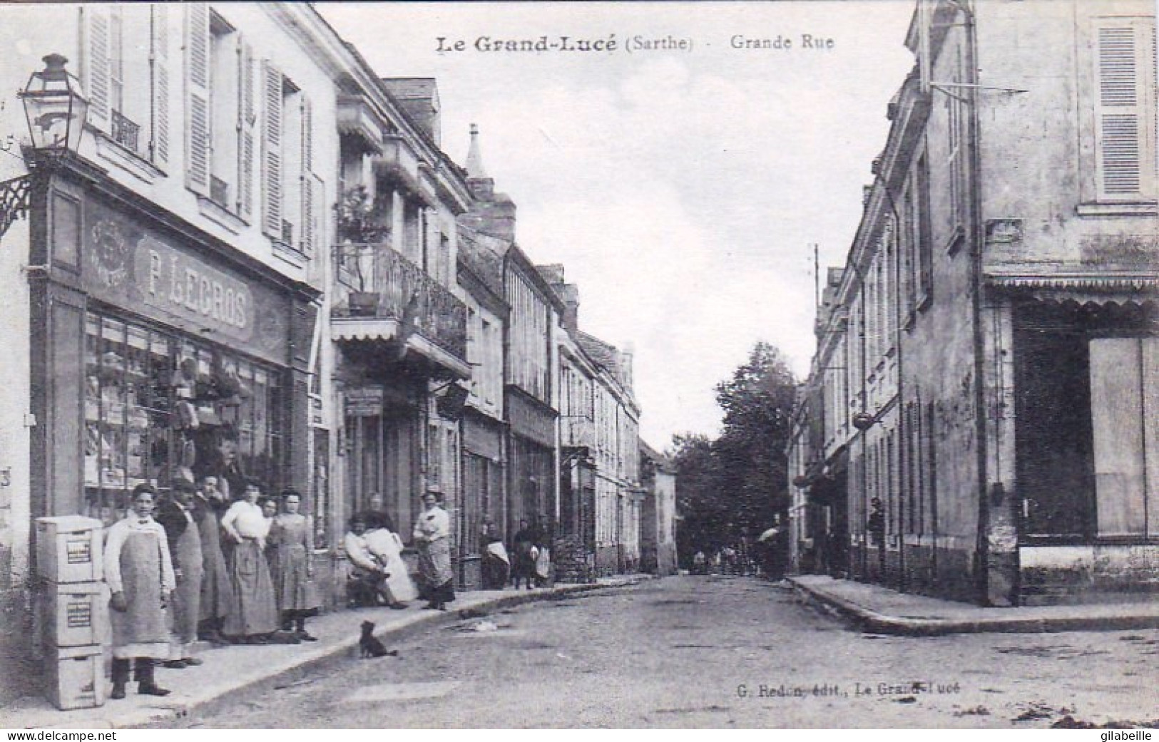 72 -  LE GRAND LUCE -  Grande Rue - Epicerie Graineterie - Tabac - Le Grand Luce
