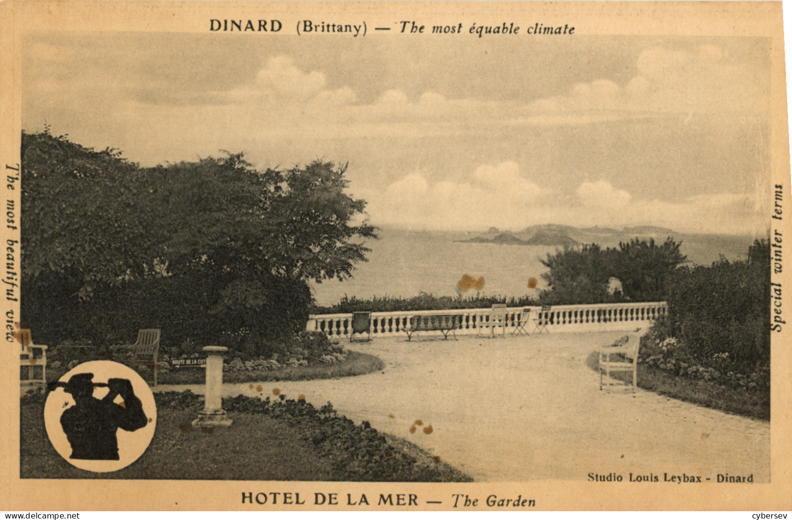 DINARD - Hôtel De La Mer - The Most Equable Climate - Dinard