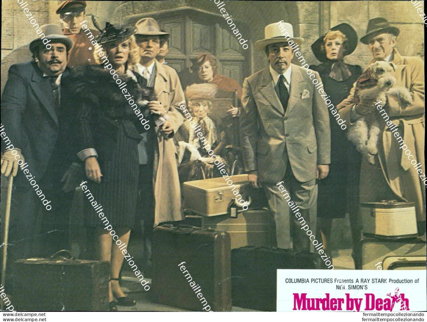 Bo10 Foto A Colori Film Invito A Cena Con Delitto Murder By Death”Neil Simon - Andere & Zonder Classificatie