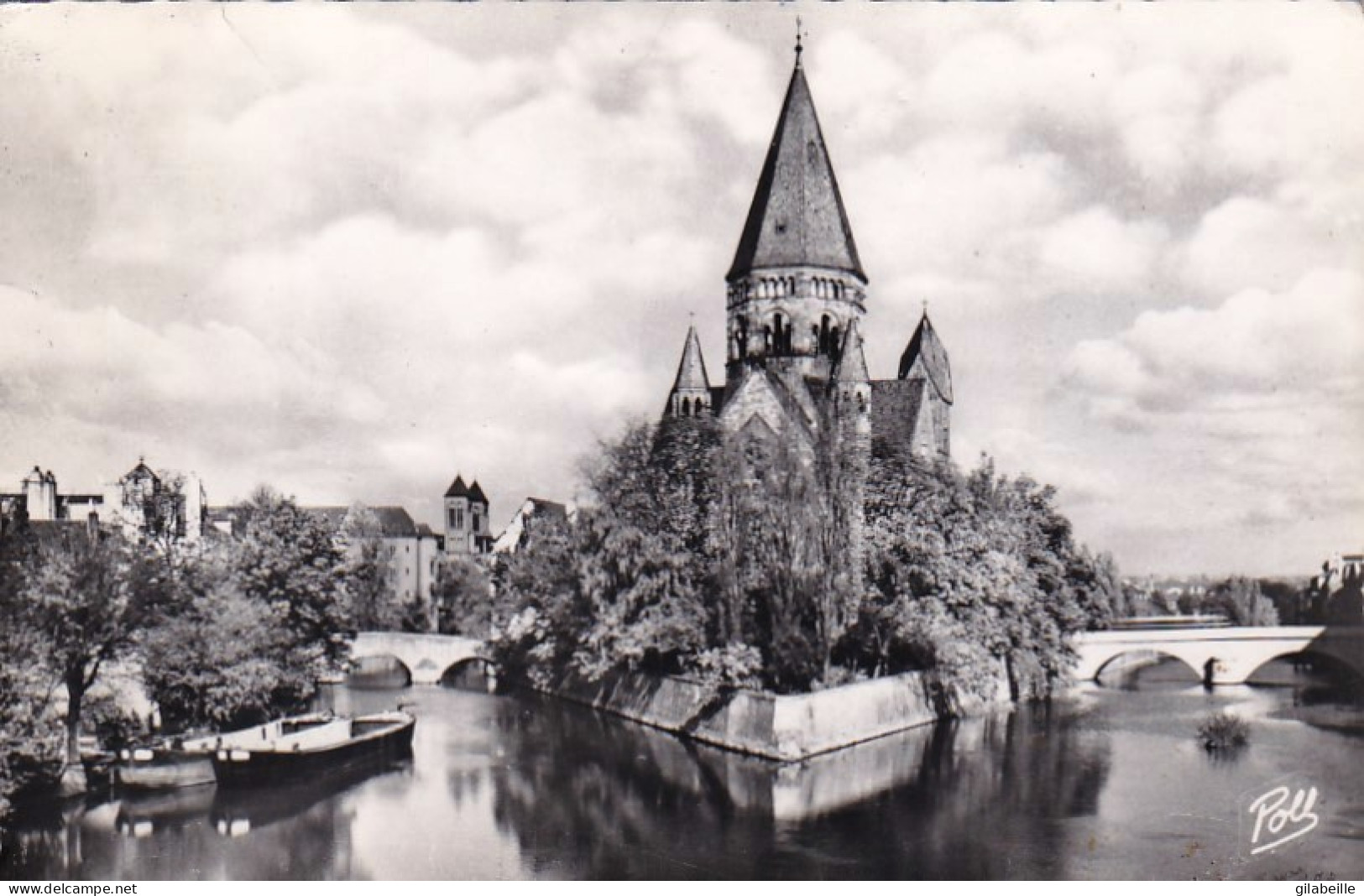 57 -  METZ - La Moselle Et Le Temple - Metz