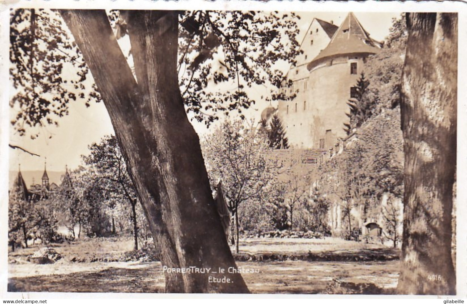 Jura -  PORRENTRUY -  Le Chateau - Other & Unclassified