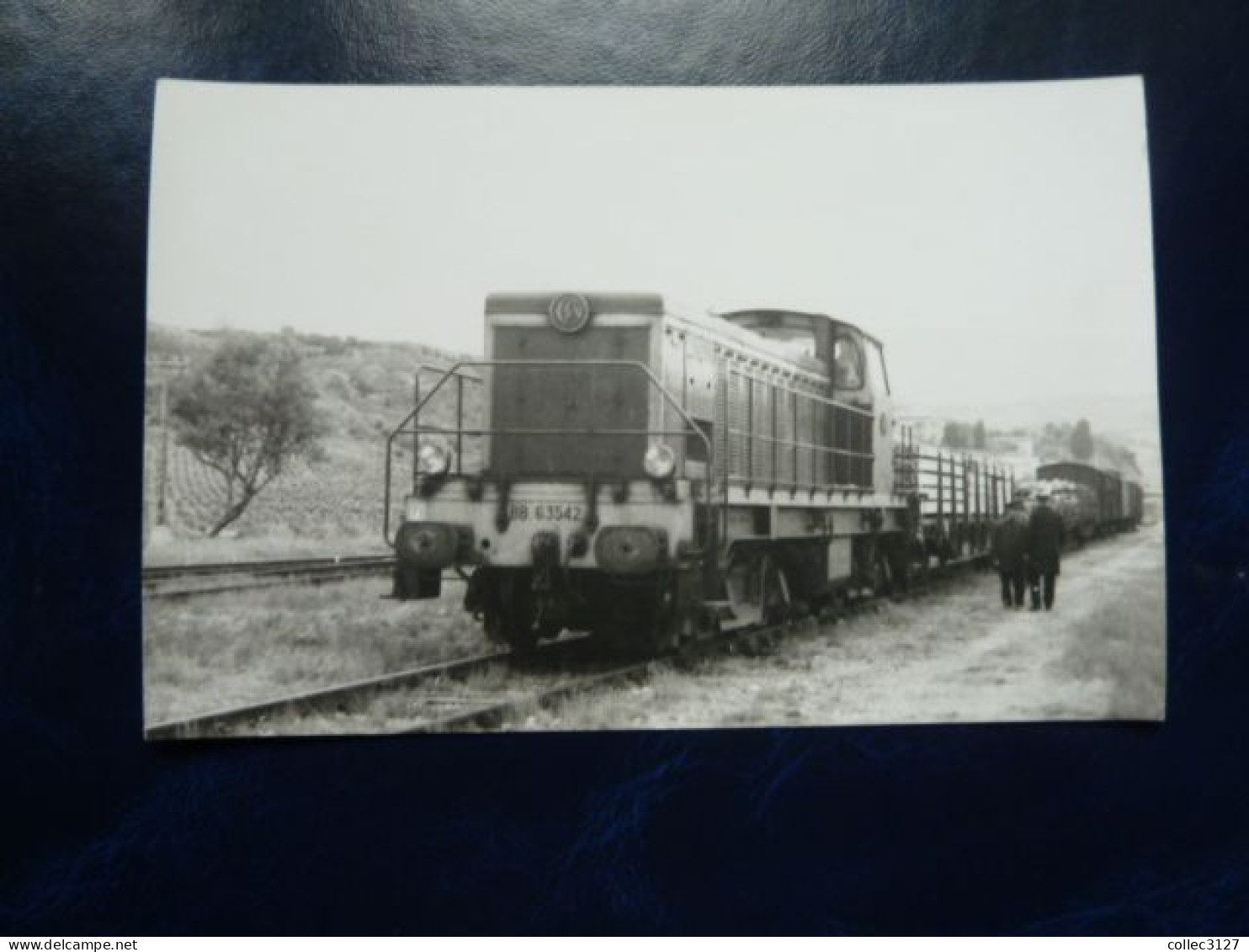 Photo Originale 14*9 Cm -  BB 63000 - Limoux - 1972 - Trains