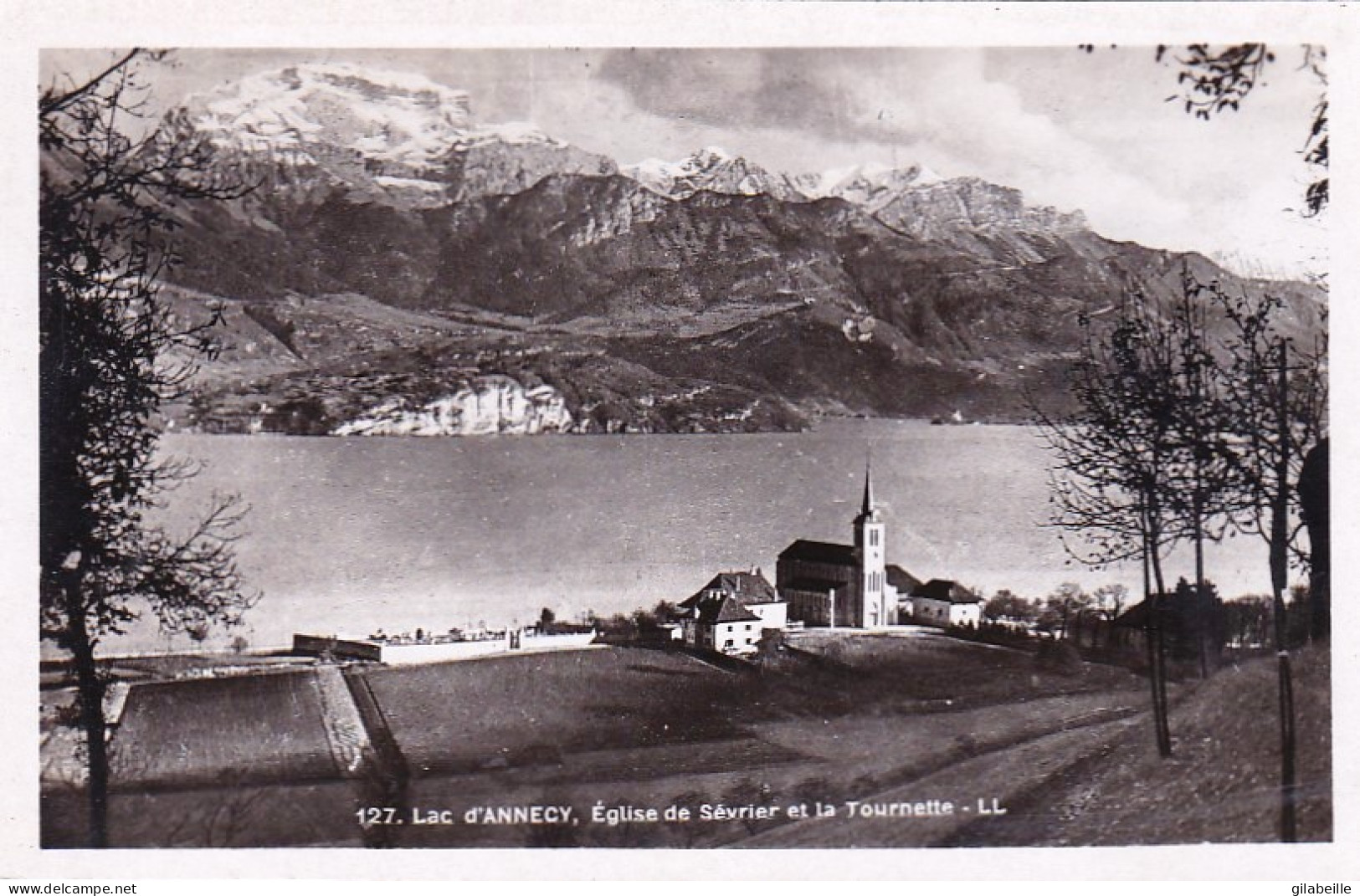 74 - Lac D'ANNECY - Eglise De Sevrier Et La Tournette - Annecy