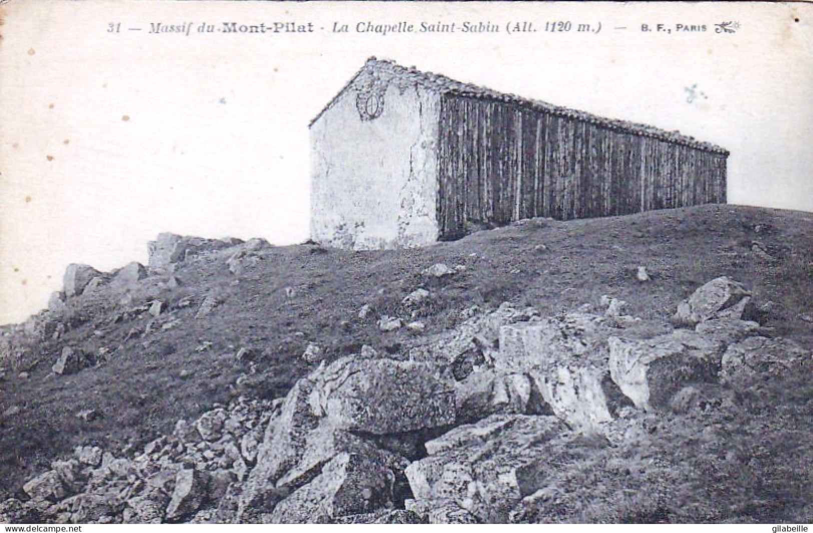 42 - Loire -  Massif Du Mont Pilat - La Chapelle Saint Sabin - Other & Unclassified