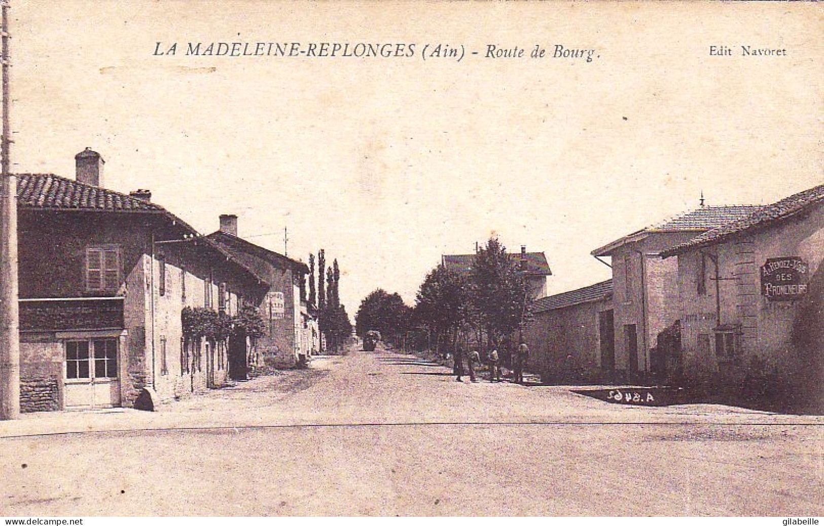 01 -  LA MADELEINE REPLONGES - Route De Bourg - Sin Clasificación