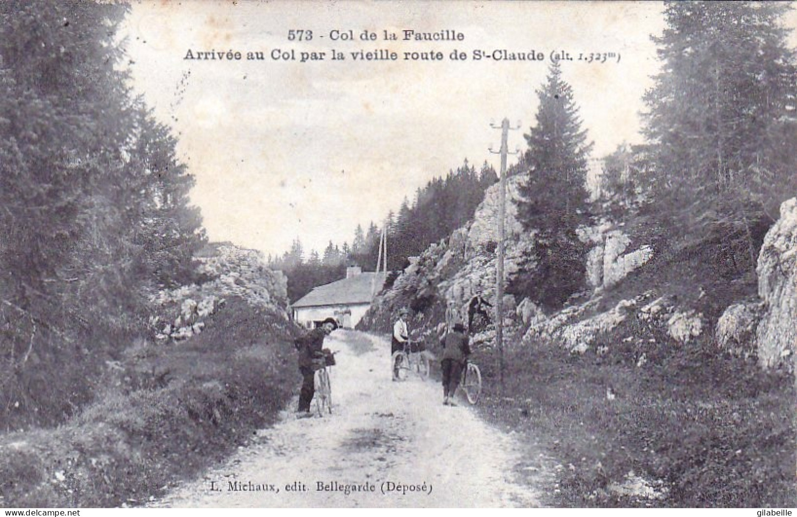 01 -  Col De La Faucille - Arrivée Au Col Par La Vieille Route De St Claude - Unclassified