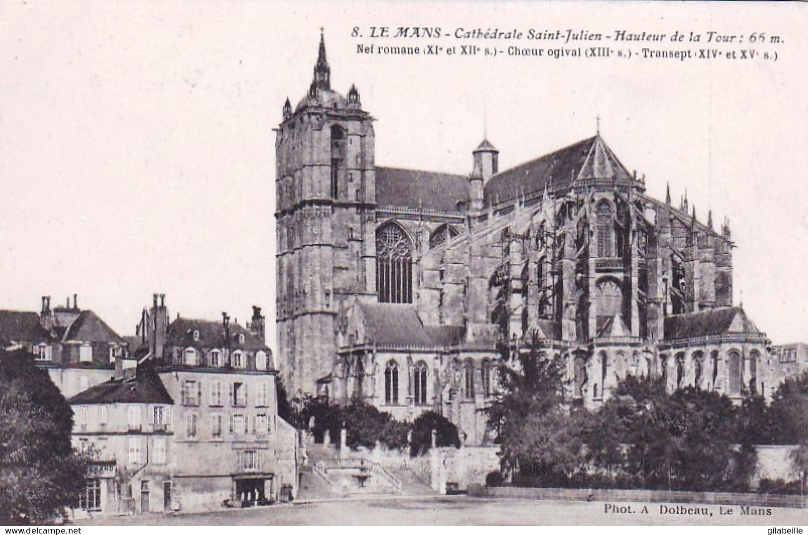 72 - LE MANS - Cathedrale Saint Julien - Le Mans