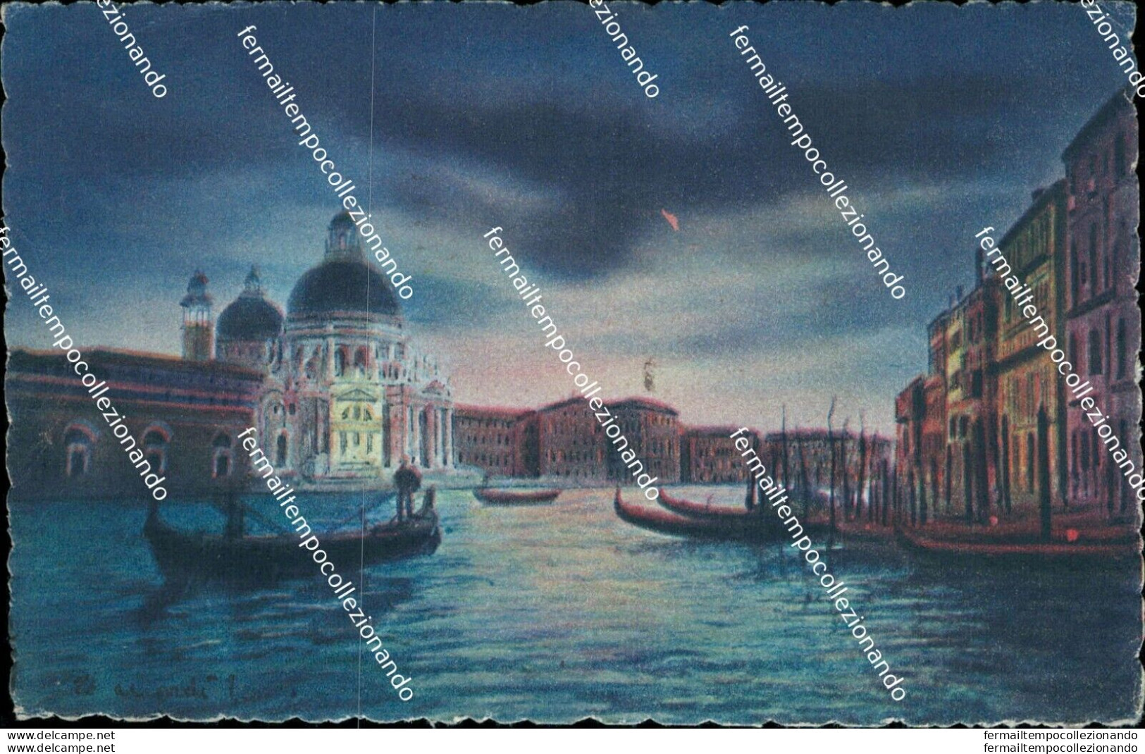 Bt230 Cartolina  Venezia Citta' Bacino Di S.marco Veneto - Venezia (Venedig)