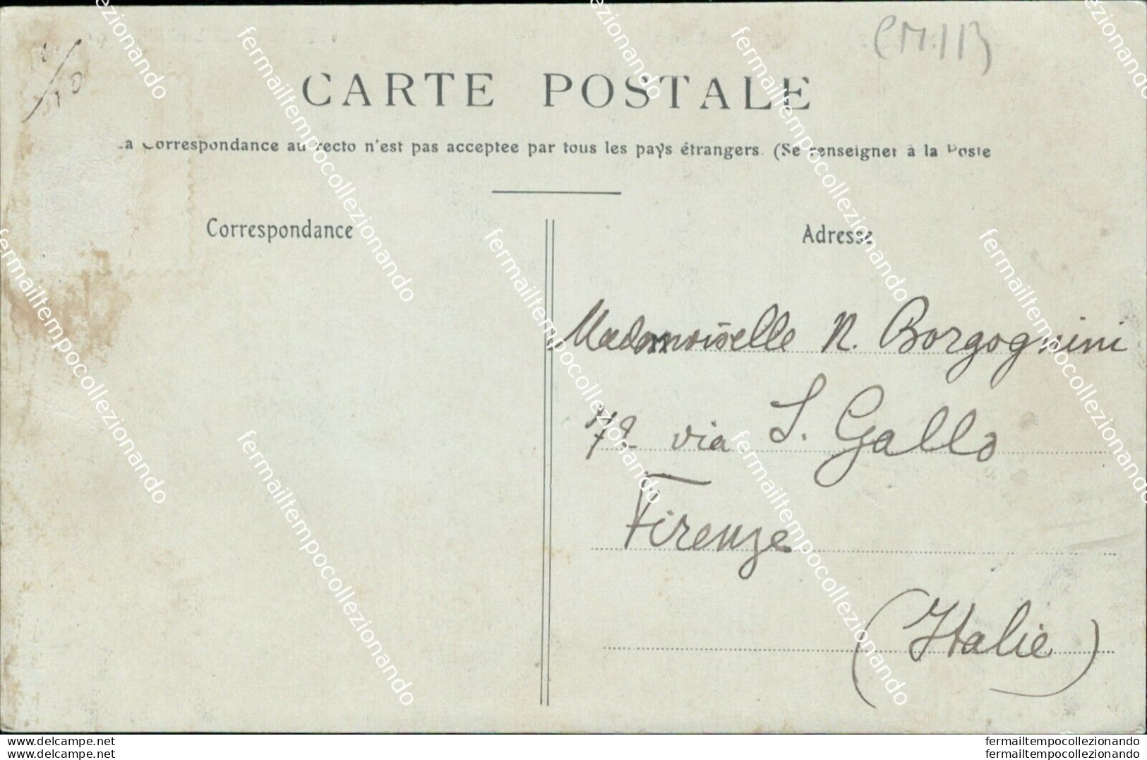 Cm113 Cartolina Nielles Les Blequin Una Villa Francia France - Autres & Non Classés