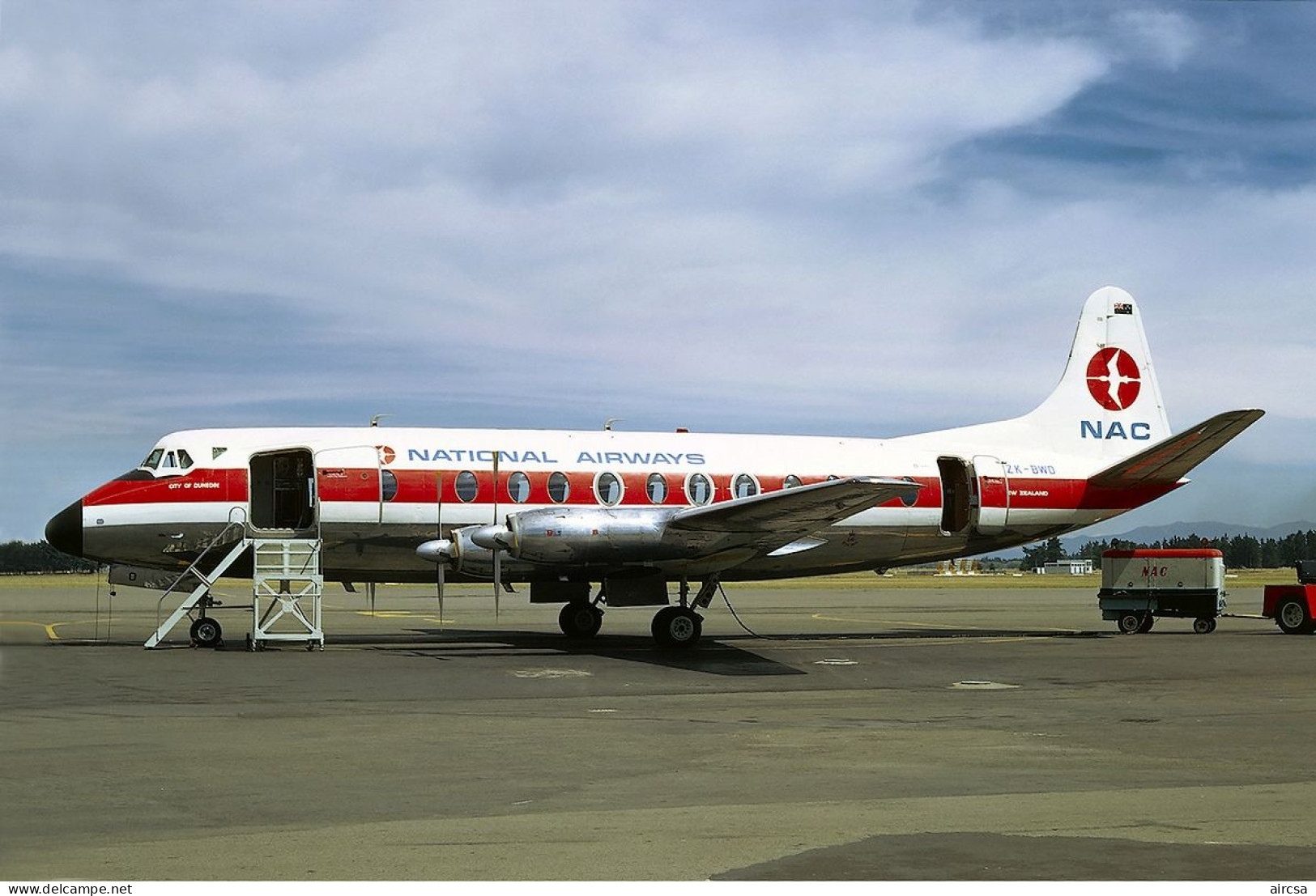 Aviation Postcard-WGA-1428 NAC NATIONAL AIRWAYS Viscount - 1946-....: Modern Era