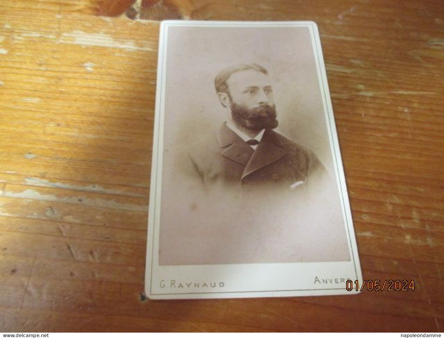 Foto Cdv,G Raynaud Anvers - Oud (voor 1900)