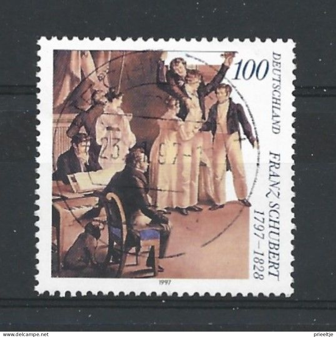 DBP 1997 Franz Schubert Bicentenary  Y.T. 1727 (0) - Usati