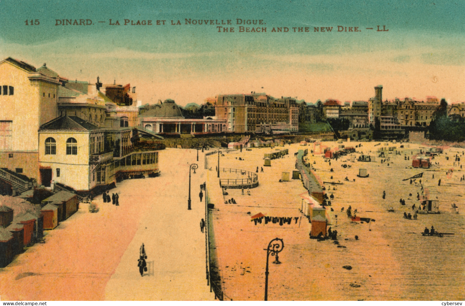 DINARD - La Plage Et La Nouvelle Digue - Dinard