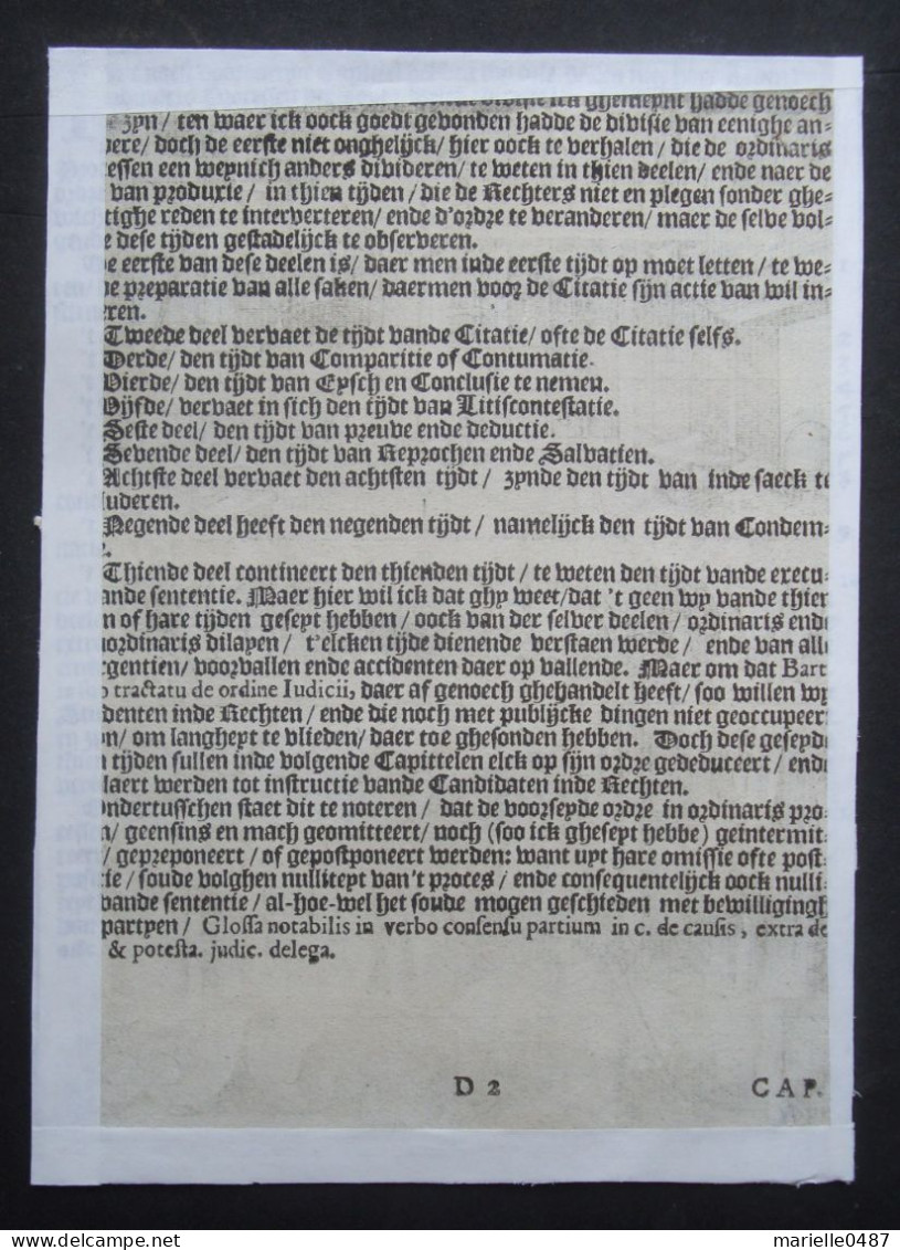 Le Percepteur D'impôts. Damhouder 1650 - Prenten & Gravure