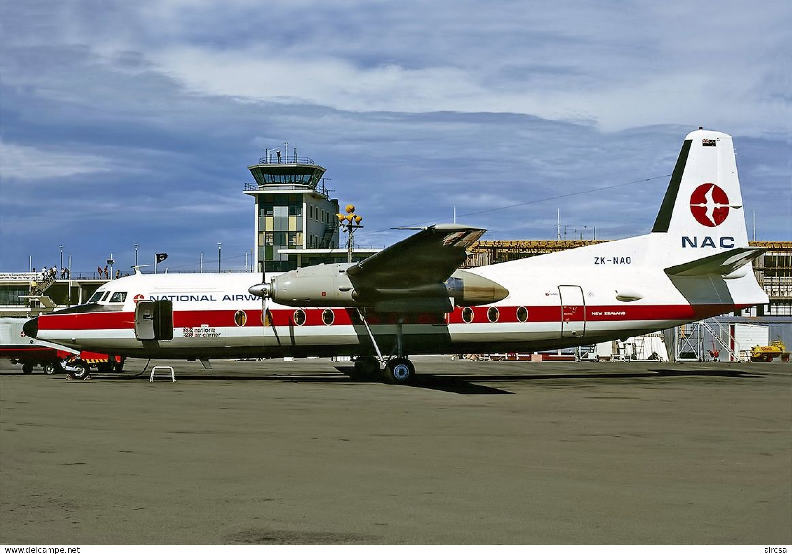 Aviation Postcard-WGA-1429 NAC NATIONAL AIRWAYS Fokker 27 - 1946-....: Ere Moderne