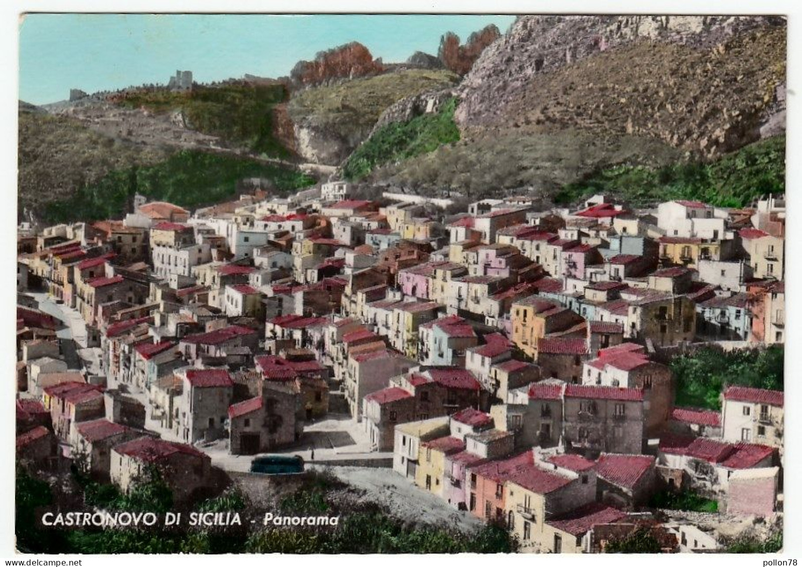 CASTRONOVO DI SICILIA - PANORAMA - PALERMO - 1965 - Palermo