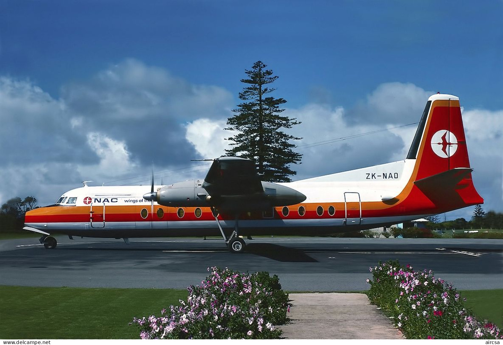 Aviation Postcard-WGA-1430 NAC NATIONAL AIRWAYS Fokker 27 - 1946-....: Modern Era