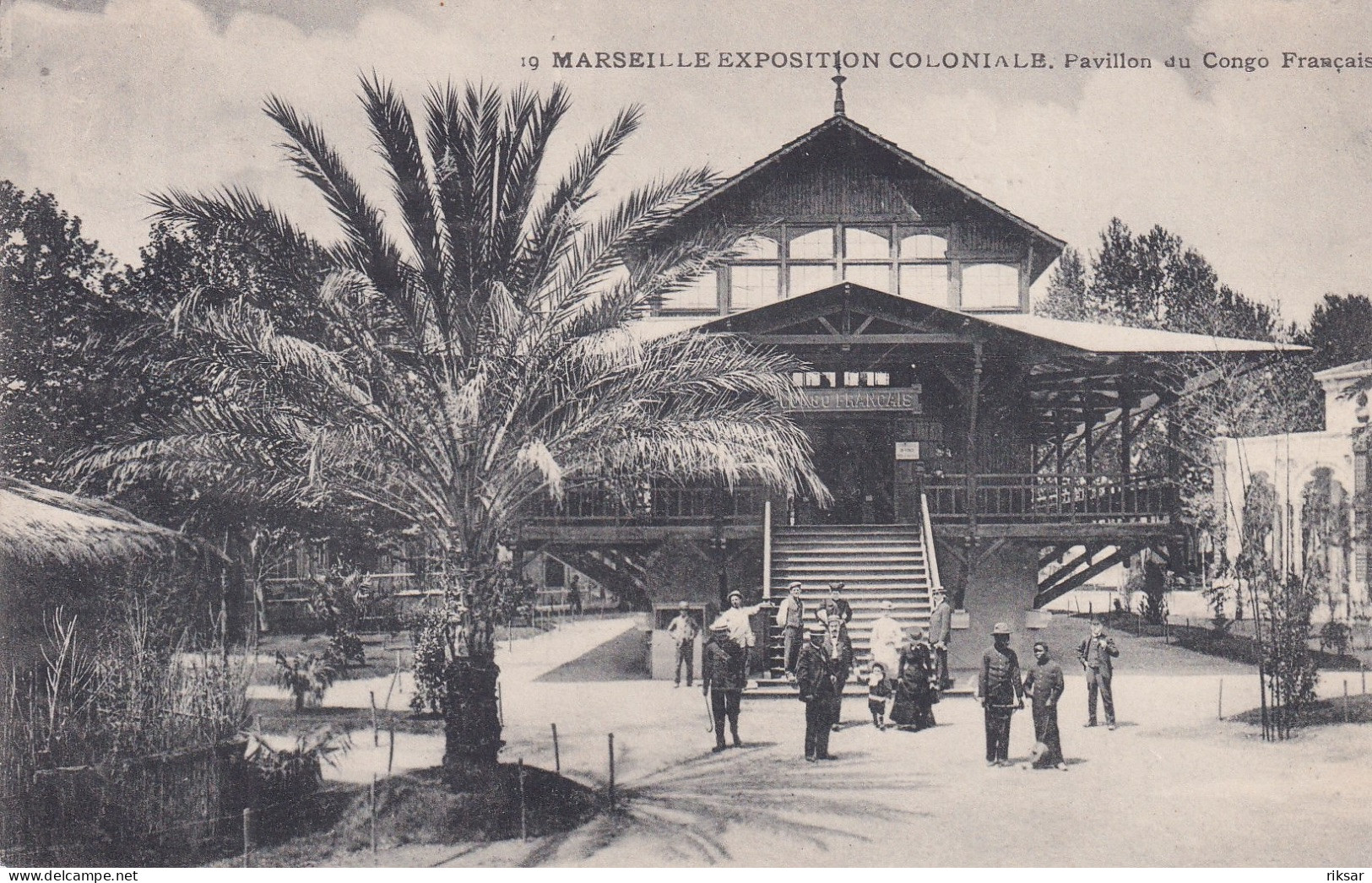 MARSEILLE(EXPOSITION COLONIALE) CONGO - Mostre Coloniali 1906 – 1922