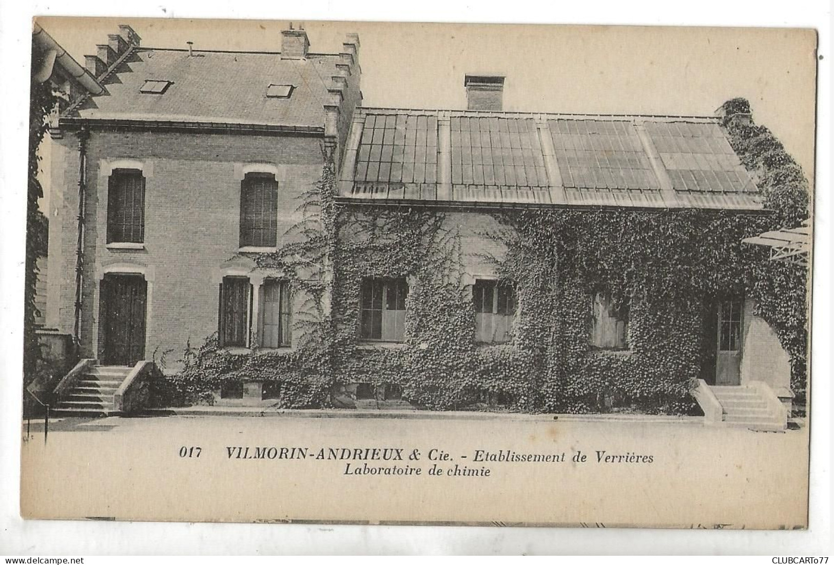 Verrières-le-Buisson (91)  : Le Laboratoire De Chimie Des Etablissements De Vilmorin En 1920 PF. - Verrieres Le Buisson