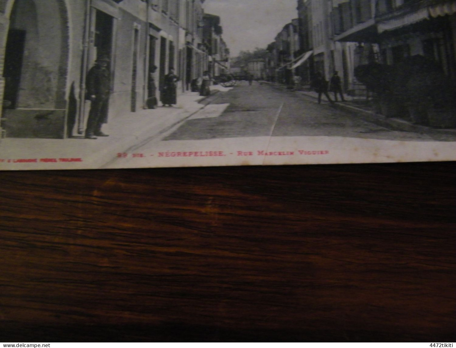 CPA - Nègrepelisse (82) - Rue Marcelin Viguier - Café De L'Univers - 1910 - TTB (HV 81) - Negrepelisse